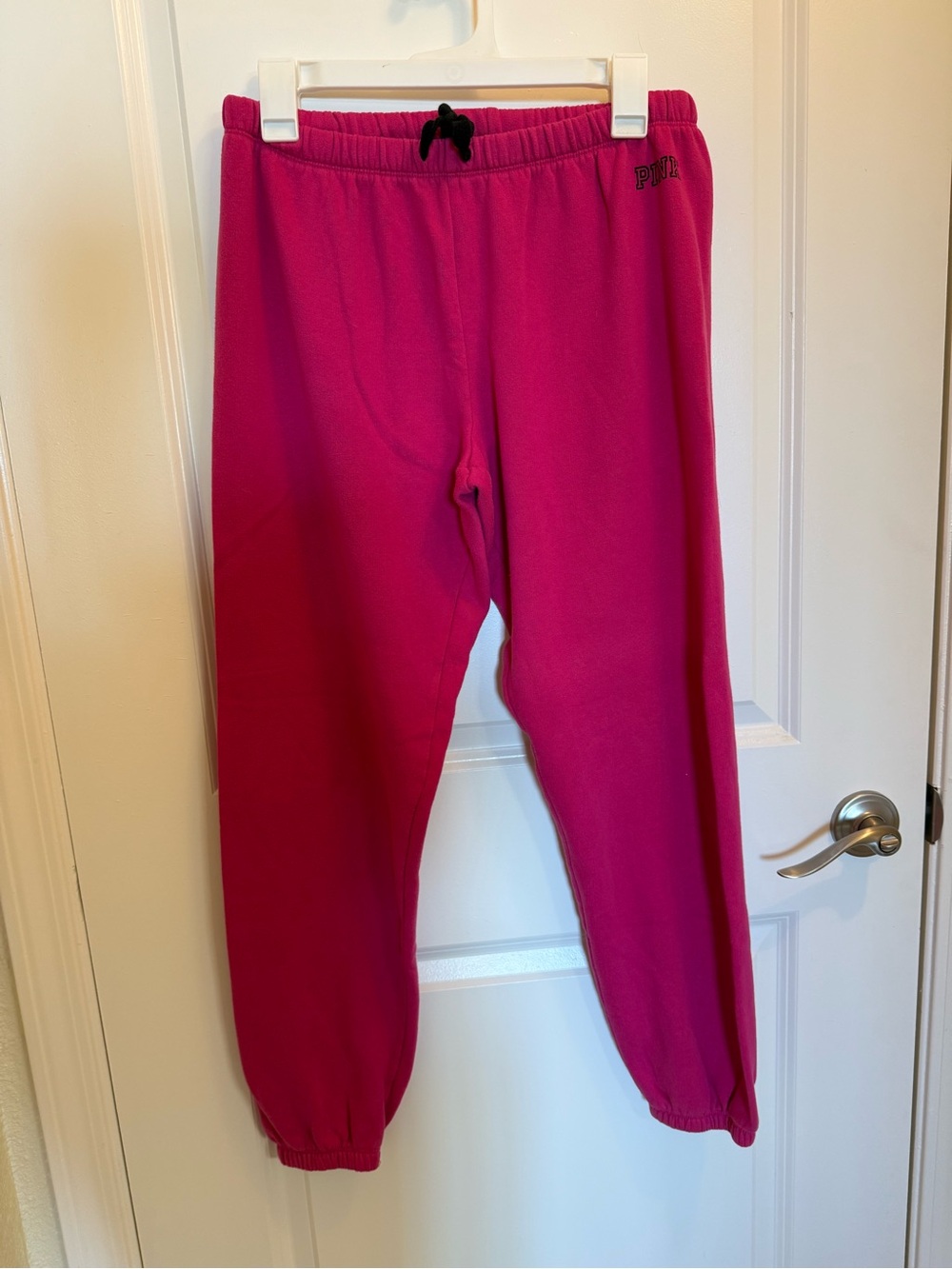 PINK Victoria's Secret Women’s Hot Pink Fleece Joggers